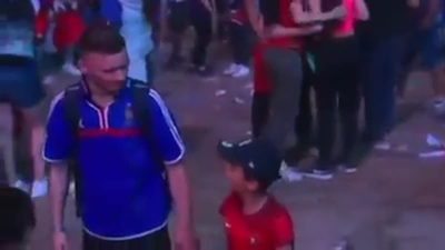فيديو لأكثر لحظة مؤثرة بعد انتهاء يورو 2016